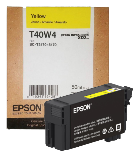 Tintas Epson T40W4 Yellow