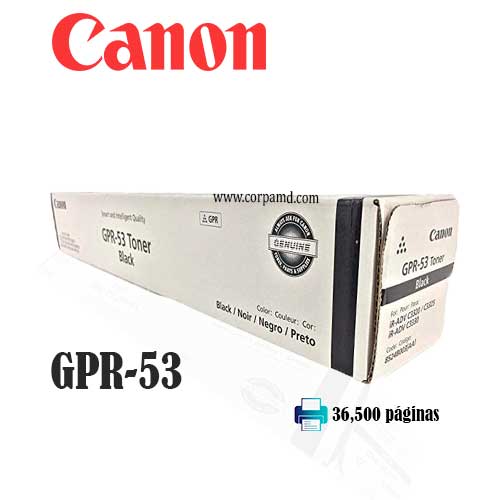 Toner canon GPR53 NEGRO