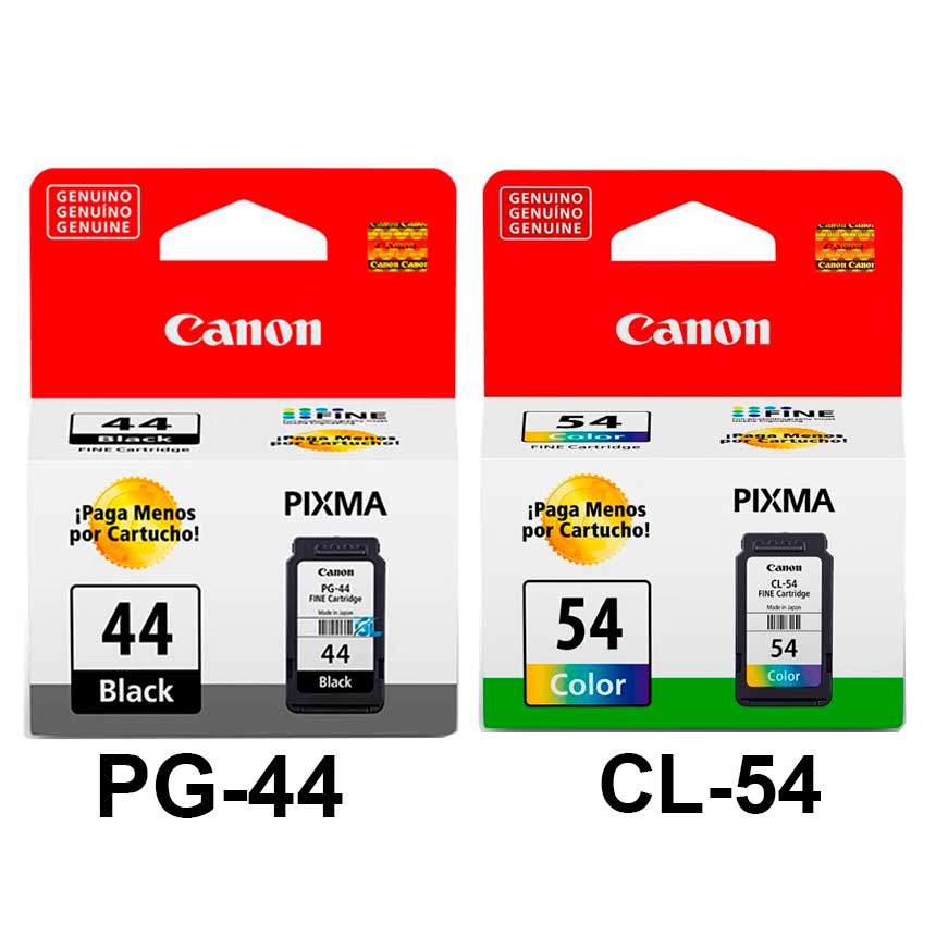 cartucho canon 44 Y 54 
